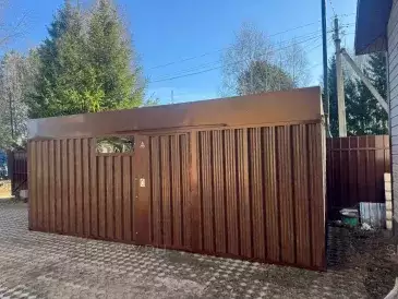 Хозблок для квадроцикла, велосипедов, лодки и прочей техники в расцветке "под дерево" в дер. Маклаково, Талдомский г.о, МО