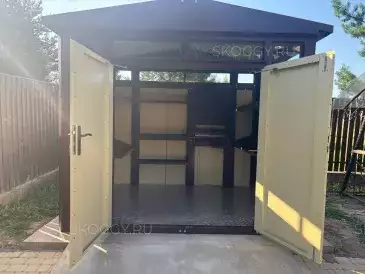 Премиум хозблок для хранения инструмента и вещей в двойной расцветке в дер. Кривоносово, Малоярославецкий р-н, Калужская обл.