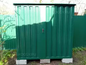 Компактный хозблок для сада: индивидуальный проект с быстрой доставкой и монтажом