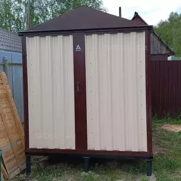 Хозблок SKOGGY для дачи в г. Чехов: практичность и эстетика