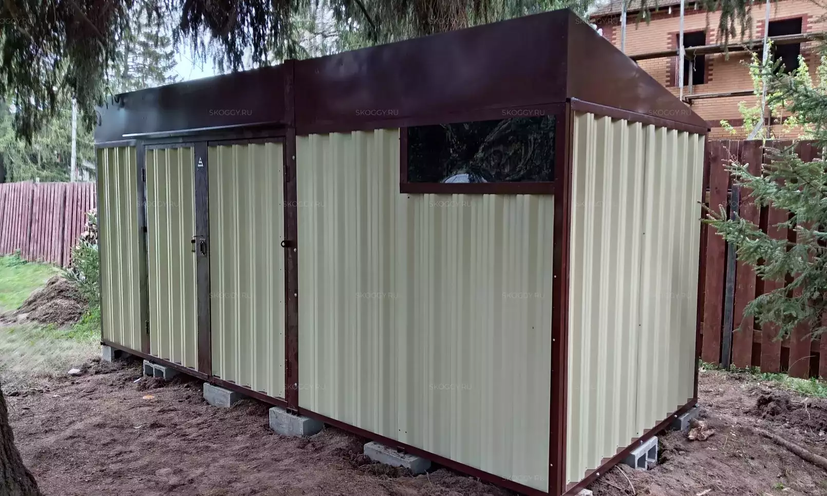 Функциональный хозблок SKOGGY для дачи